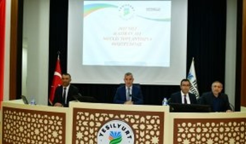 Yeşilyurt Meclis toplantısında tansiyon yükseldi