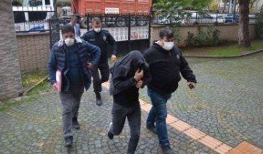 Hükümet konağı inşaatından kablo çalan şüpheliler adliyede