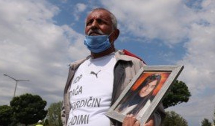 PKK’nın kaçırdığı kızını geri isteyen baba, Ankara’ya yürüyor