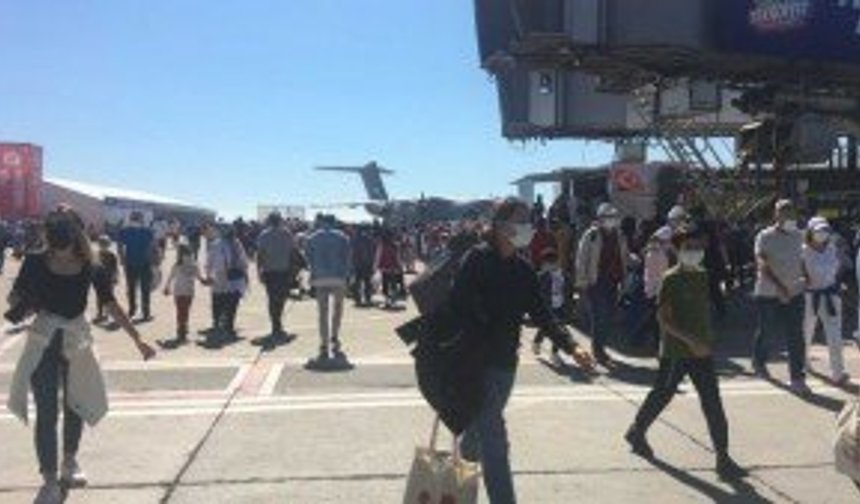 TEKNOFEST’e son gününde yoğun ilgi