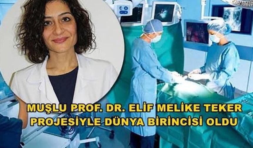 GÜNÜN BAŞARISI: Projesiyle dünya birincisi olan Melike Elif Teker