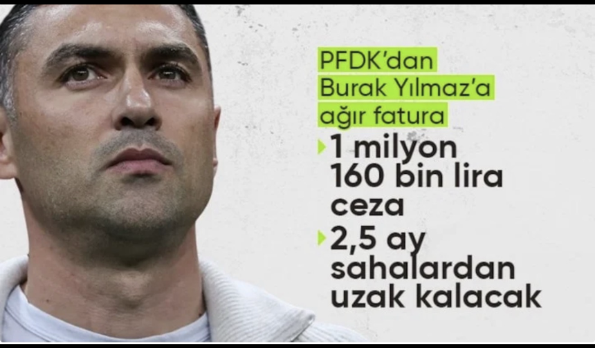 PFDK'dan Burak Yılmaz kararı