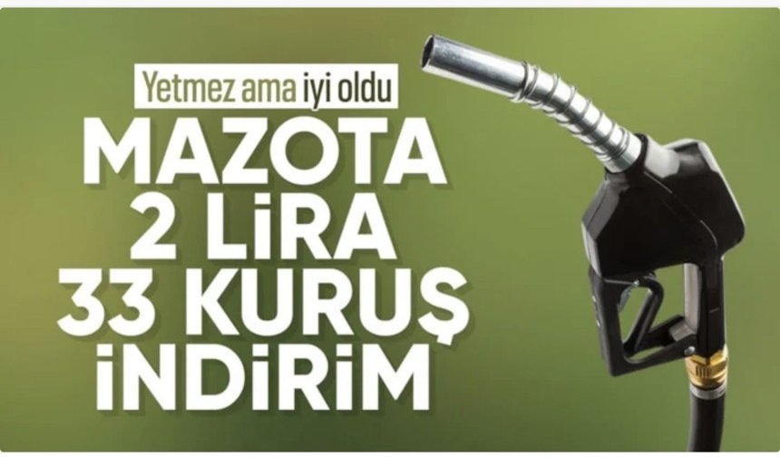 Motorine indirim geliyor: Pompaya yansıyacak