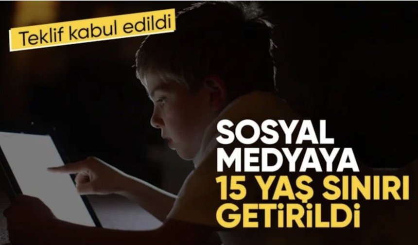 15 yaş altına sosyal medya yasağı TBMM'den geçti