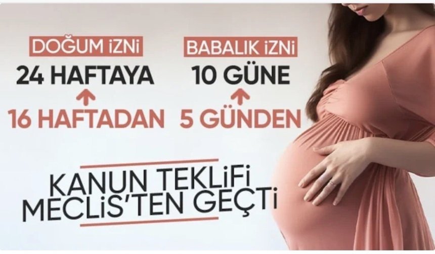 Doğum iznini artıran kanun teklifi TBMM'den geçti