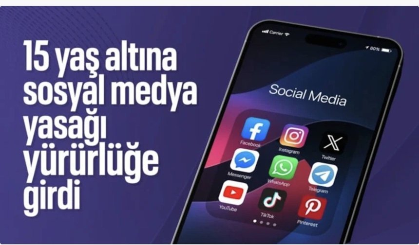 15 yaş altına sosyal medya yasağı Resmi Gazete'de yayımlandı