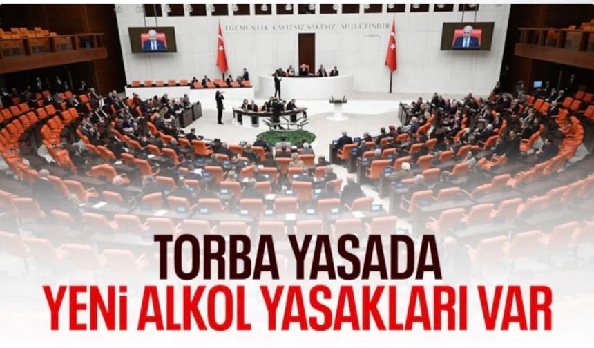 TBMM'de yeni haftada torba yasası görüşülecek: Alkole sıkı düzenlemeler yolda