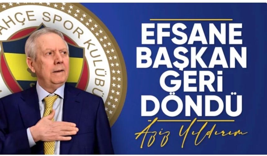 Fenerbahçe'nin yeni başkanı Aziz Yıldırım oldu