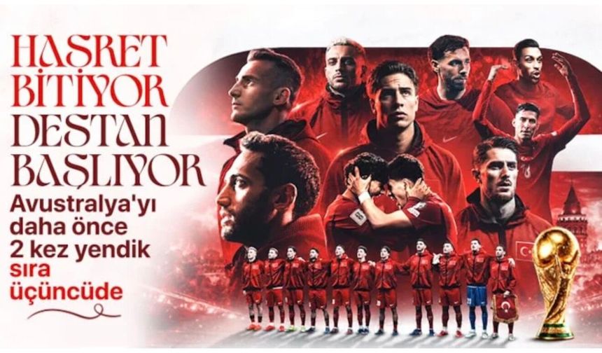 A Milli Futbol Takımımız, 652. maçına Dünya Kupası'nda çıkacak