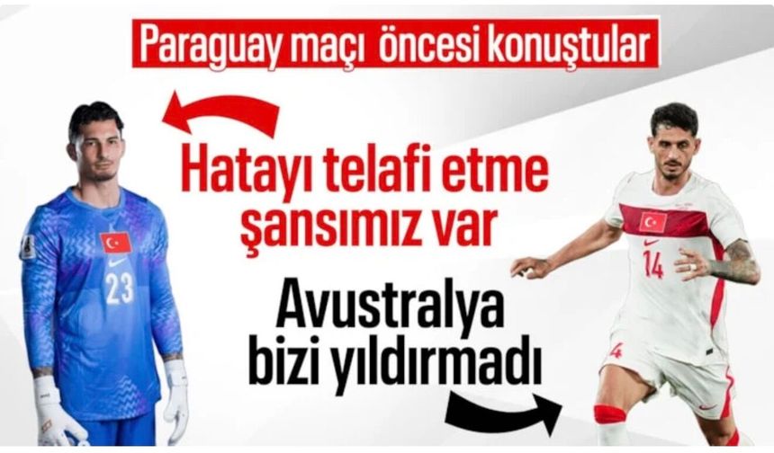Uğurcan Çakır ve Samet Akaydin'dan basın toplantısı: Avustralya bizi yıldırmadı