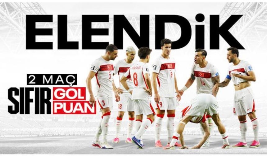 Paraguay'a yenildik! A Milli Futbol Takımımız, Dünya Kupası'na veda etti