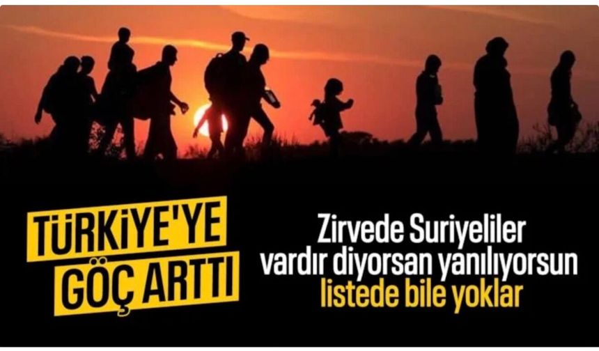 Türkiye'ye göç edenlerin sayısı arttı: Listenin başında Türkmenistan var