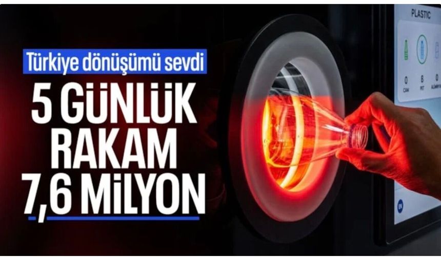 Murat Kurum: DOA ile 5 günde 7 milyon 600 bin ambalaj toplandı