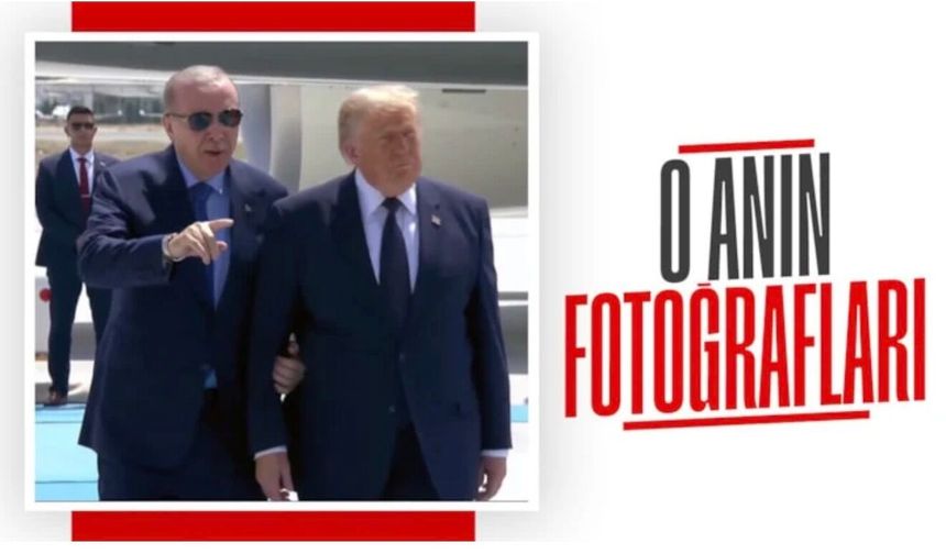 ABD Başkanı Trump Ankara'da: Cumhurbaşkanı Erdoğan karşıladı