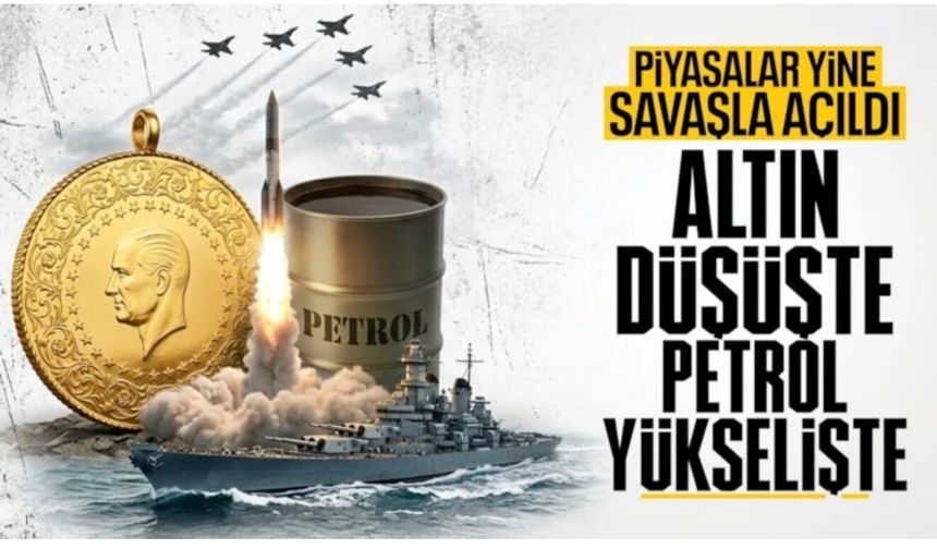 Brent petrolün tırmanışı, gram altın fiyatını düşürdü