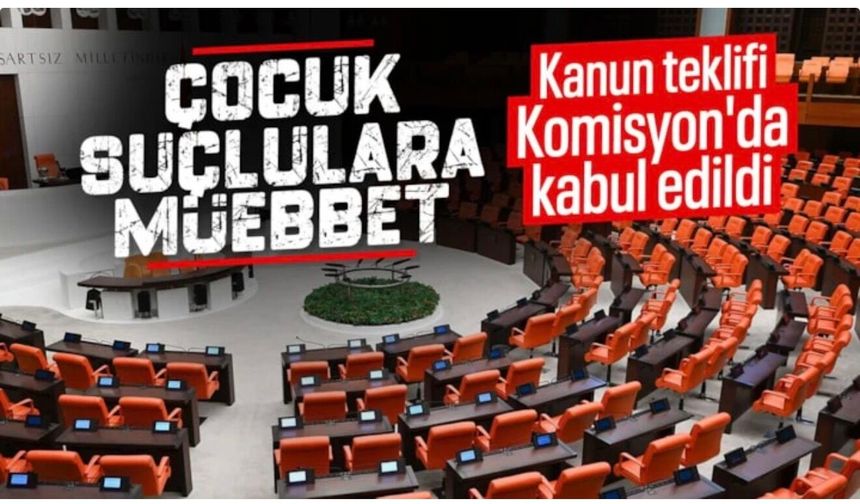 Suça sürüklenen çocuklar yasa teklifi Adalet Komisyonu'nda kabul edildi