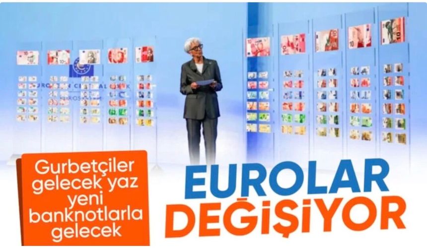 Euro banknotları değişiyor: 10 tasarım oylamaya sunuldu