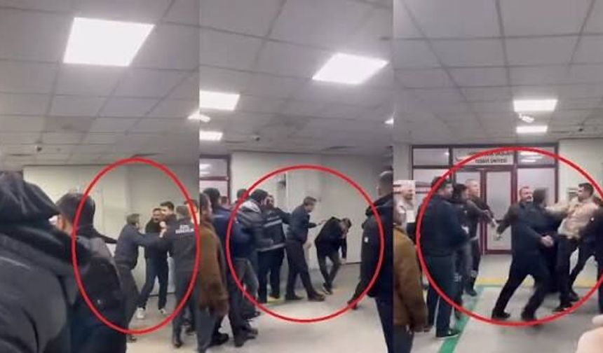 Diyarbakır’da hastanede bıçaklı kavga: 1 yaralı