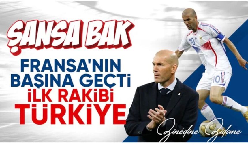 Fransa Milli Takımı'nda Zinedine Zidane dönemi başladı