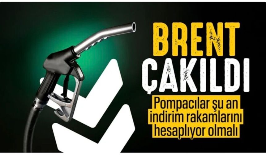 Brent petrol çakıldı: Benzin ve motorinde indirim beklentisi