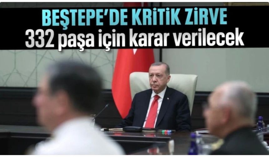 Yüksek Askeri Şura bugün toplanacak