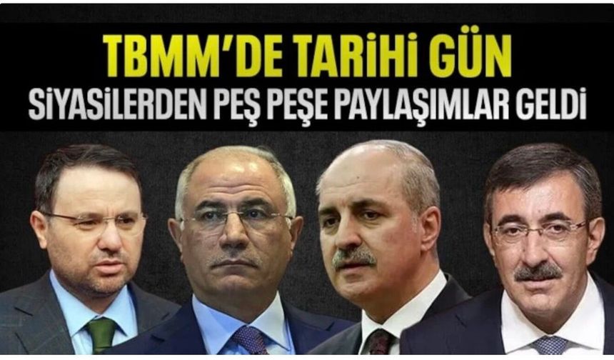 Terörsüz Türkiye yasasına ilişkin siyasilerden mesajlar
