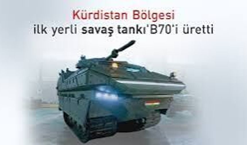 500 bin dolara mal edildi: Irak Kürdistan Bölgesi ilk yerli tankını üretti