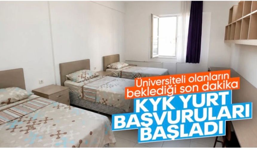 KYK yurt başvuru ekranı 2026-2027 erişime açıldı