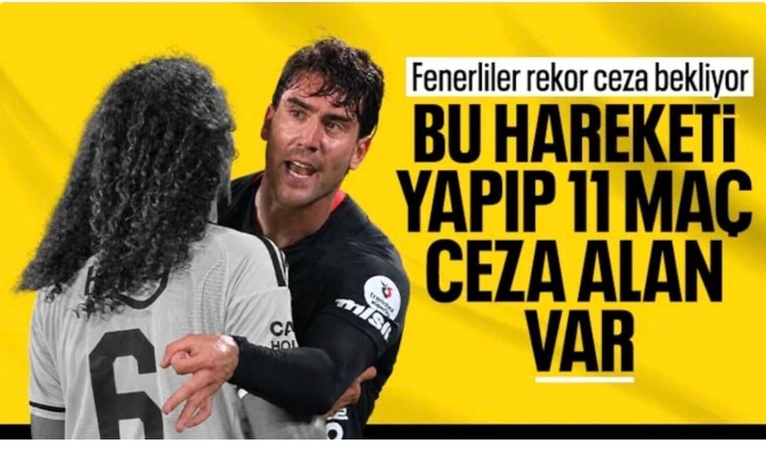 Derbide Vlahovic'in yaptığı hareket sarı-lacivertli taraftarların tepkisini çekti