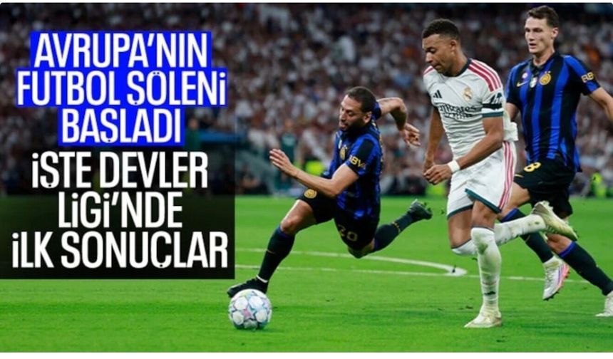 UEFA Şampiyonlar Ligi’nde ilk hafta başladı