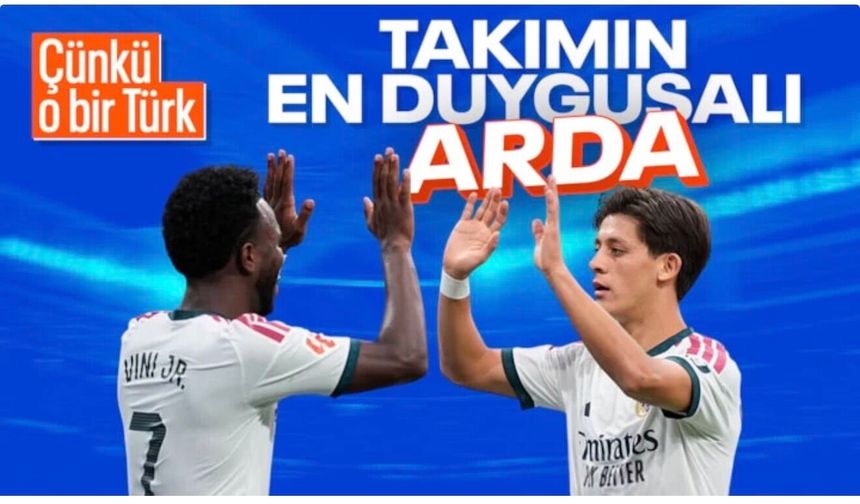 Vinicius Junior'dan Arda Güler itirafı