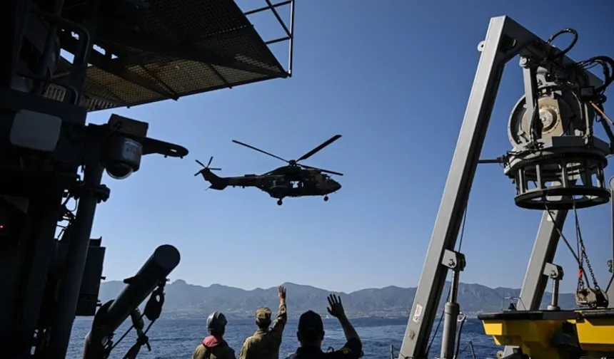 TCG IŞIN, Girne'de arama kurtarma çalışmalarına katıldı