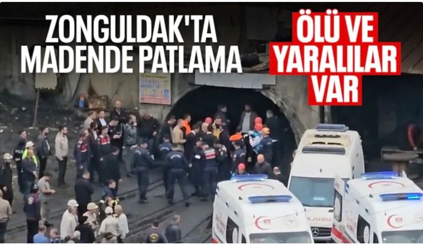Zonguldak'ta maden ocağında patlama: 2 işçi hayatını kaybetti