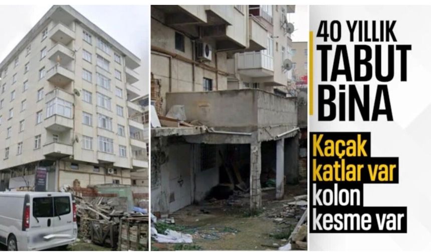 Maltepe'de çöken binanın 2 katı kaçak çıktı