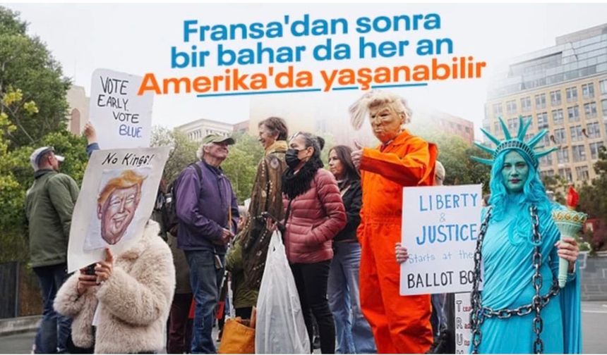 ABD'de ara seçimler yaklaşırken binlerce kişi Trump karşıtı protestolara katıldı