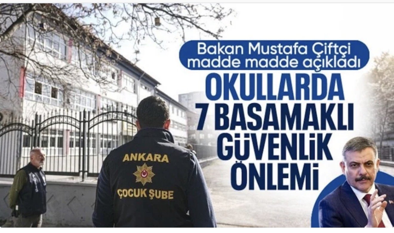 Mustafa Çiftçi açıkladı: Okul çevrelerinde güvenlik önlemleri artıyor