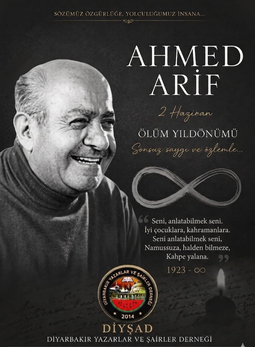 DİYŞAD Başkanı Av. Aydın Ak: "Ahmed Arif, Bu Coğrafyanın Ortak Vicdanı ve Eskimeyen Direncidir"