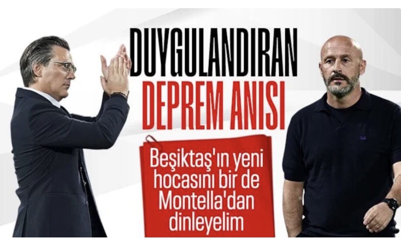Vincenzo Montella'dan Beşiktaş'ın yeni hocası Italiano hakkında duygusal itiraf
