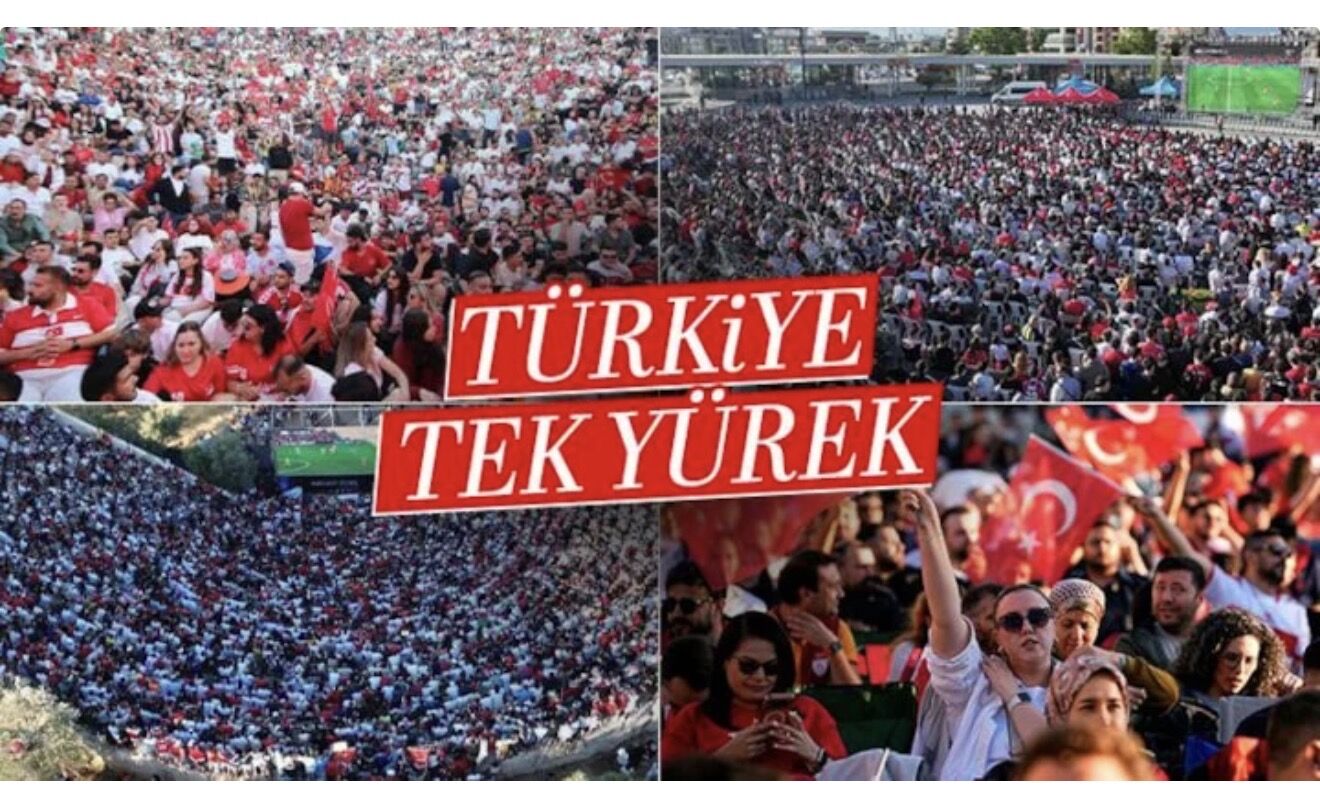 Türkiye'nin dört bir tarafında milli maç heyecanı