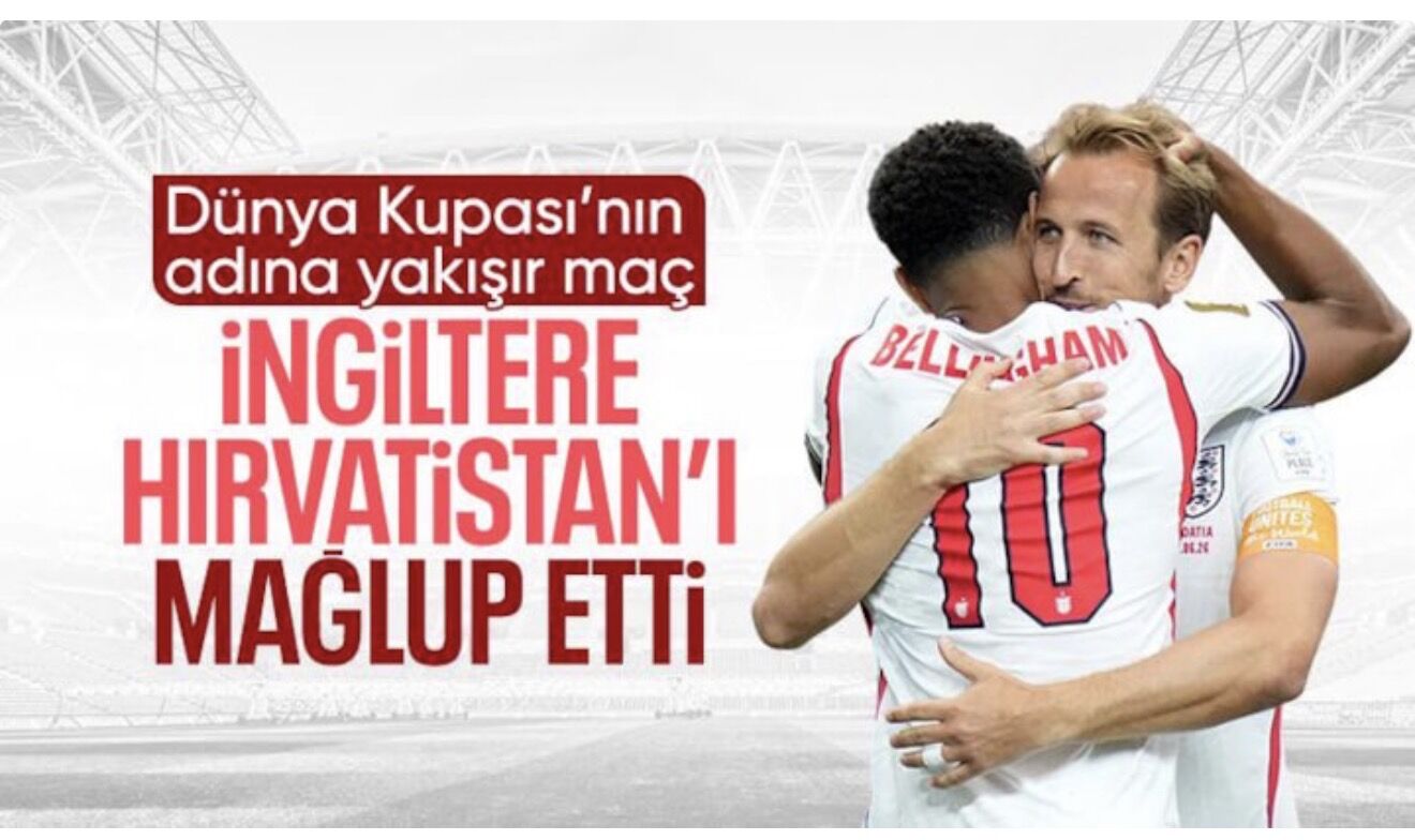 İngiltere, Hırvatistan karşısında 4-2 galip geldi