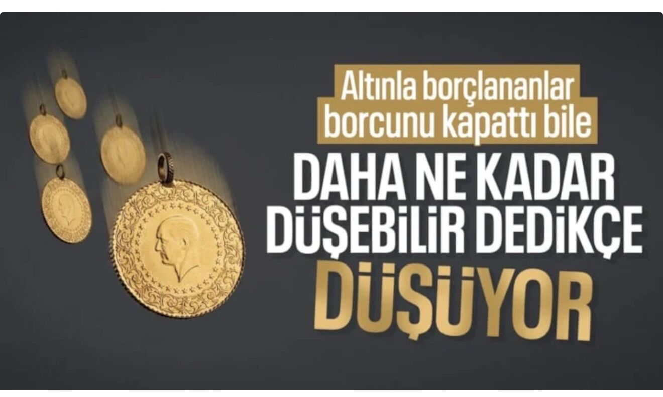 Altında düşüş derinleşiyor: Gram altın 6 bin liraya yaklaştı