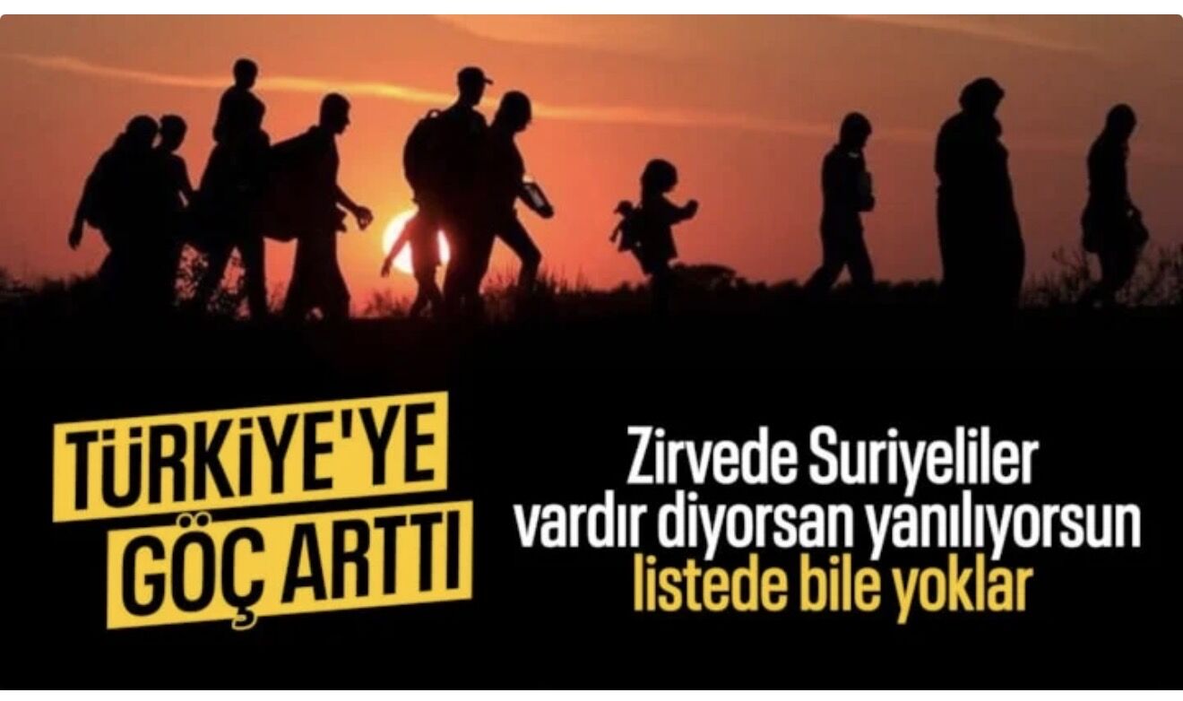 Türkiye'ye göç edenlerin sayısı arttı: Listenin başında Türkmenistan var