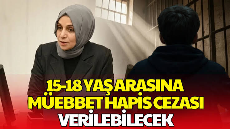 Suça sürüklenen çocuk düzenlemesi: 15-18 yaş arasına müebbet verilebilecek