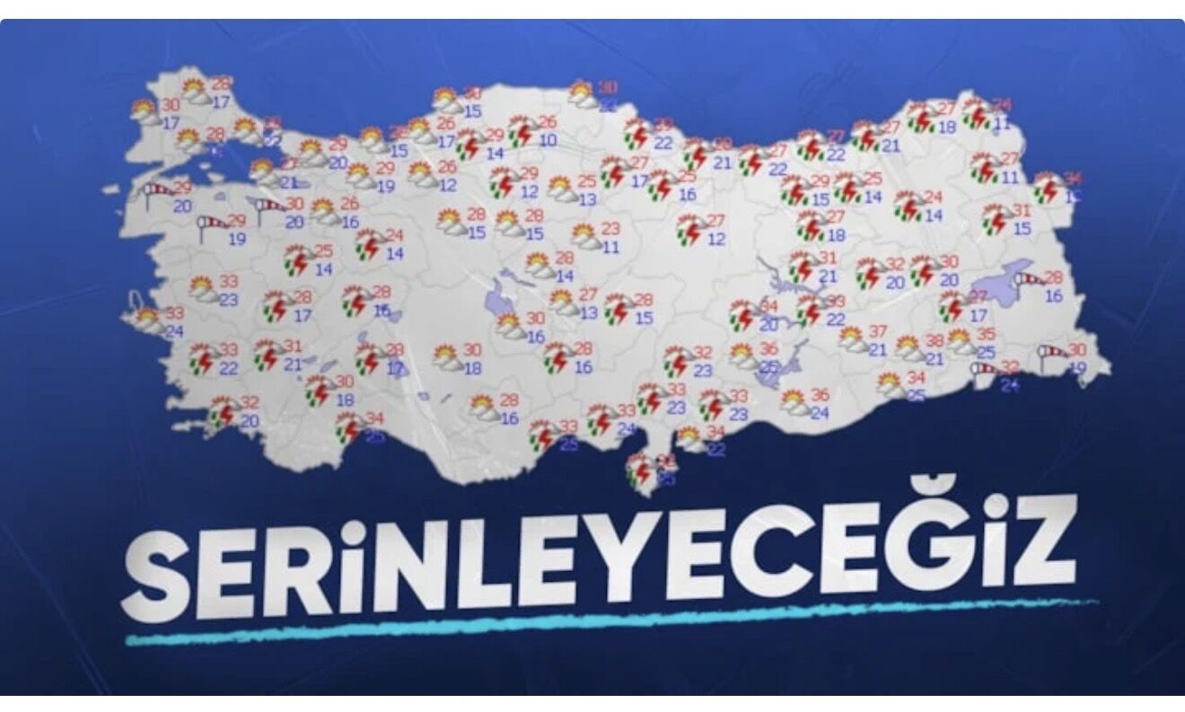 Yağış geliyor: Meteoroloji'den 11 il için sağanak uyarısı