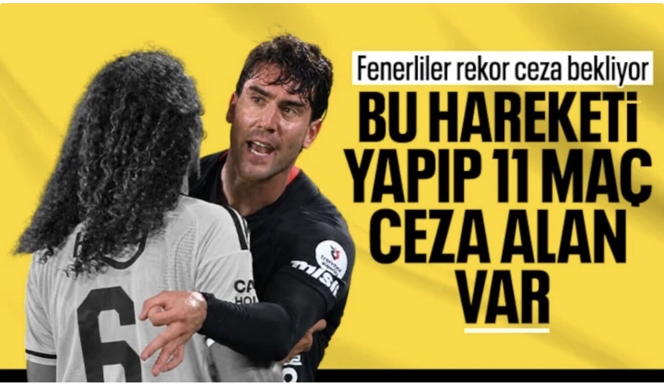 Derbide Vlahovic'in yaptığı hareket sarı-lacivertli taraftarların tepkisini çekti