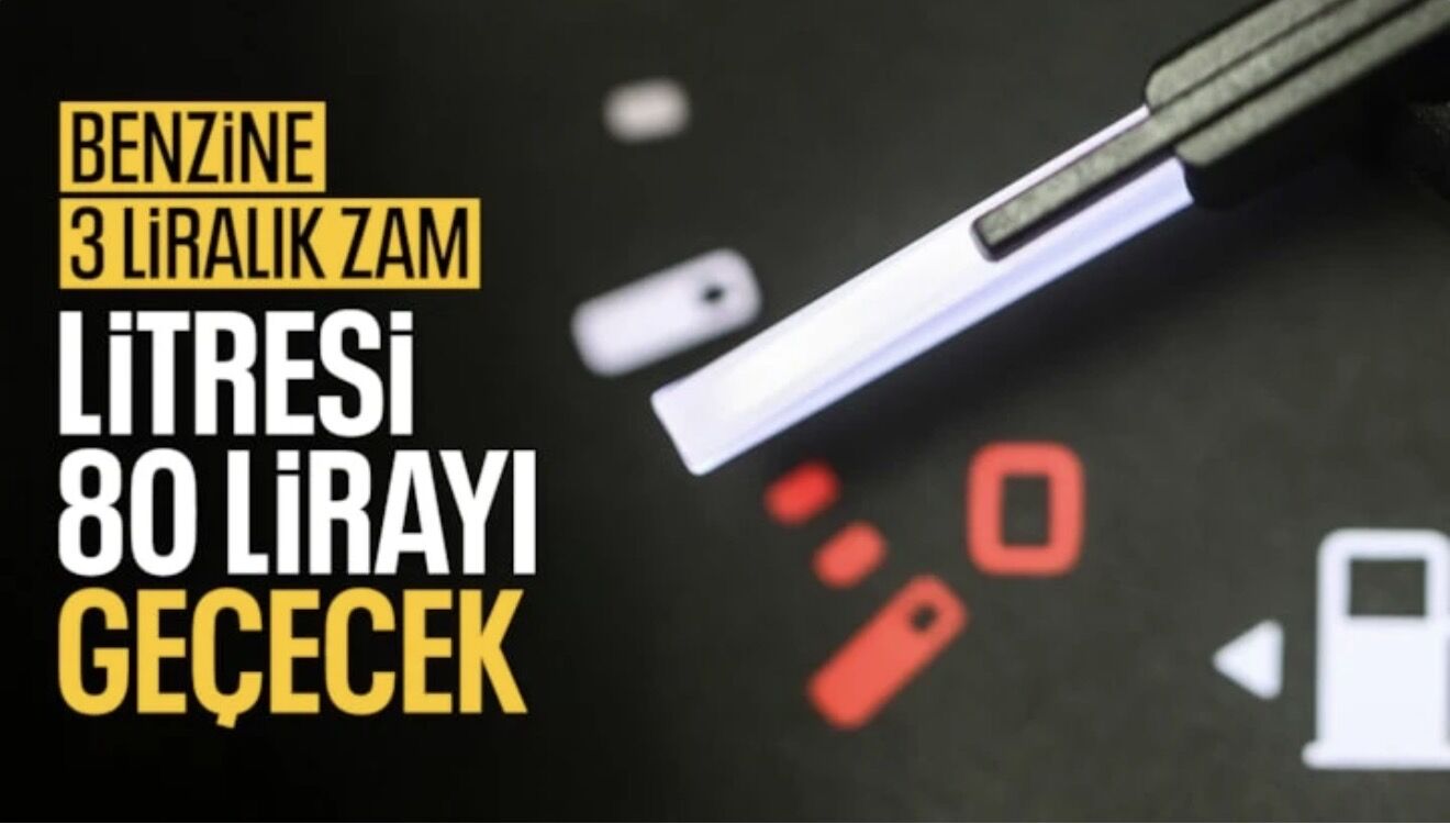 Benzine zam geliyor