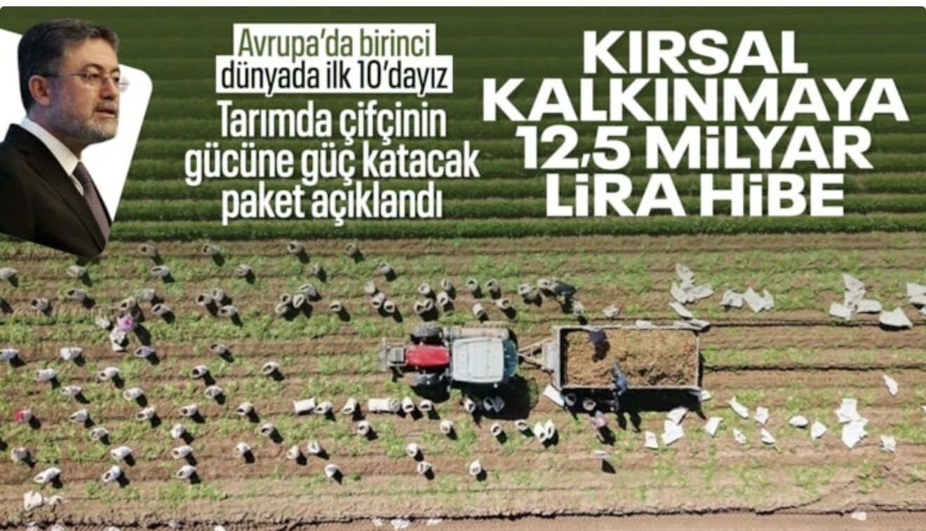 Bakan Yumaklı açıkladı: Kırsal kalkınma projelerine 11,3 milyar liralık hibe desteği