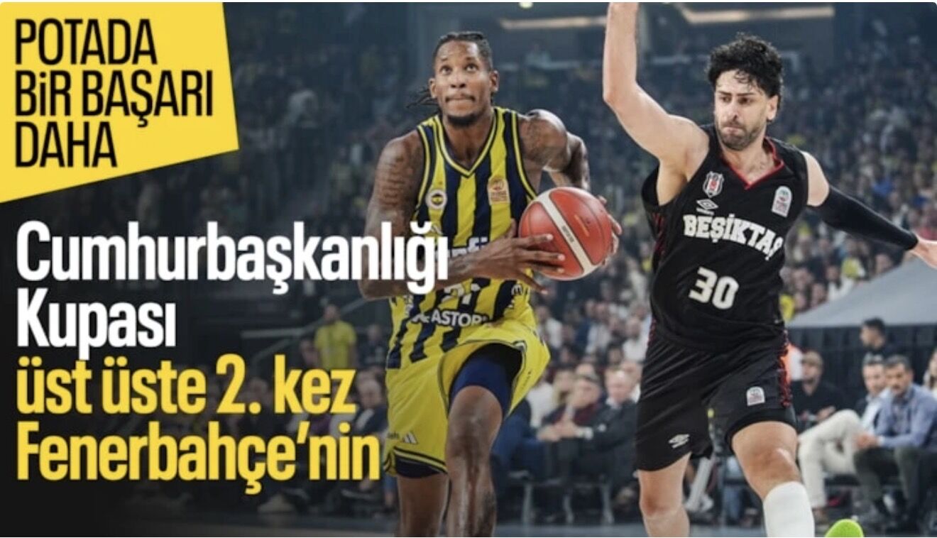 39. Erkekler Cumhurbaşkanlığı Kupası'nı Fenerbahçe kazandı