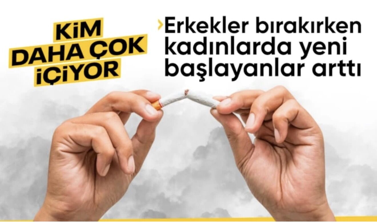 Türkiye'de kadınlarda tütün kullanımı 17 yılda yüzde 35 arttı