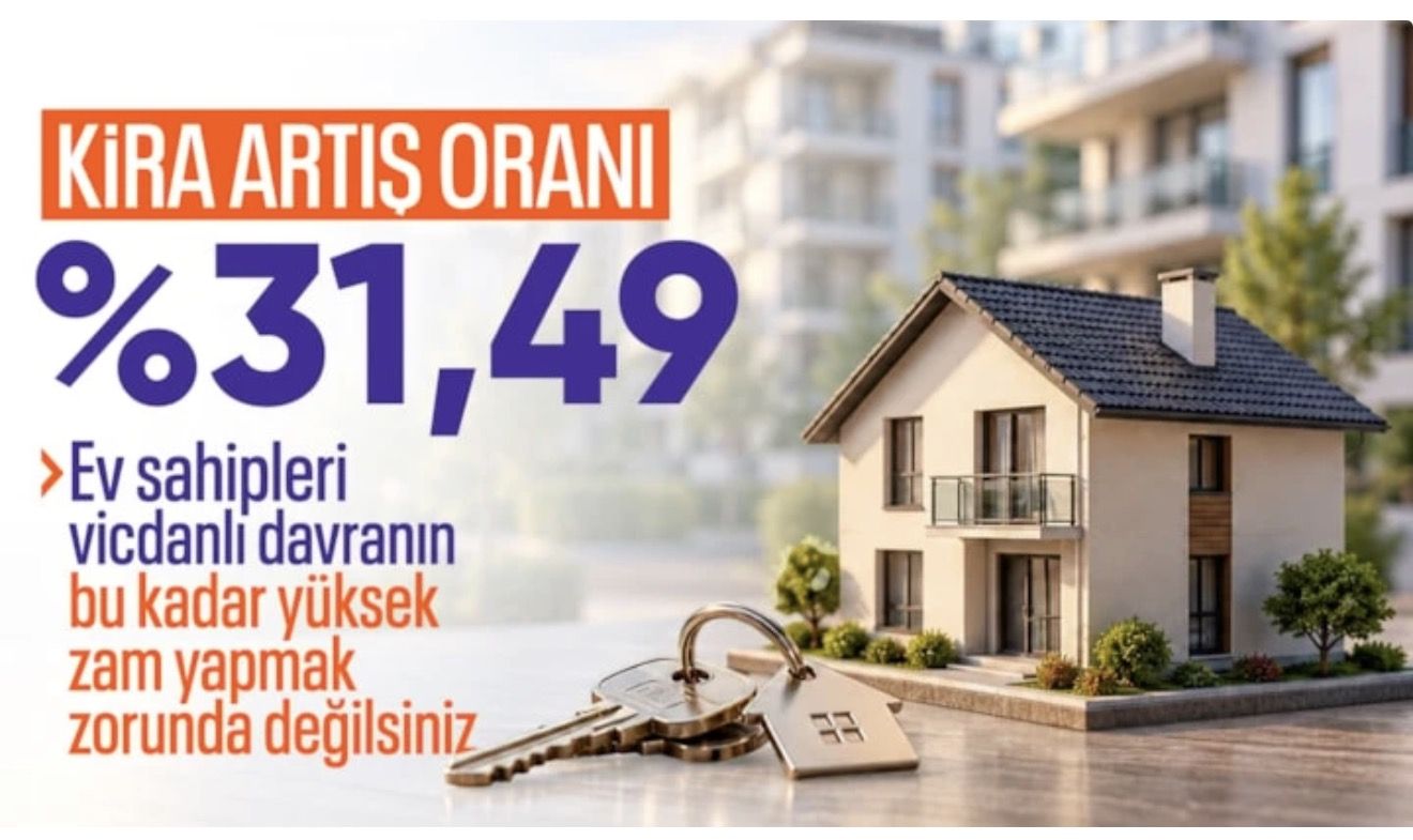 SON DAKİKA! Ekim kira zam oranı açıklandı: Yüzde 31,49